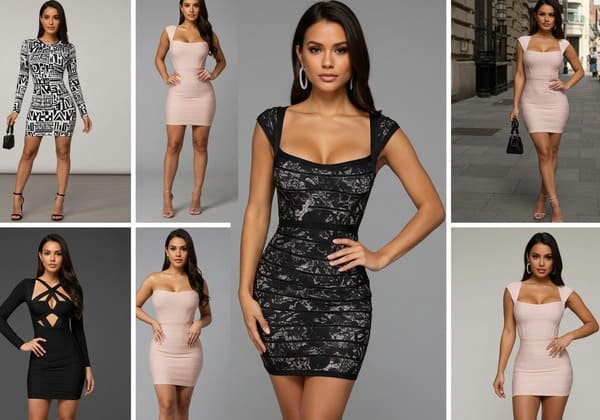 2025 Latest Bandage Dress Styles