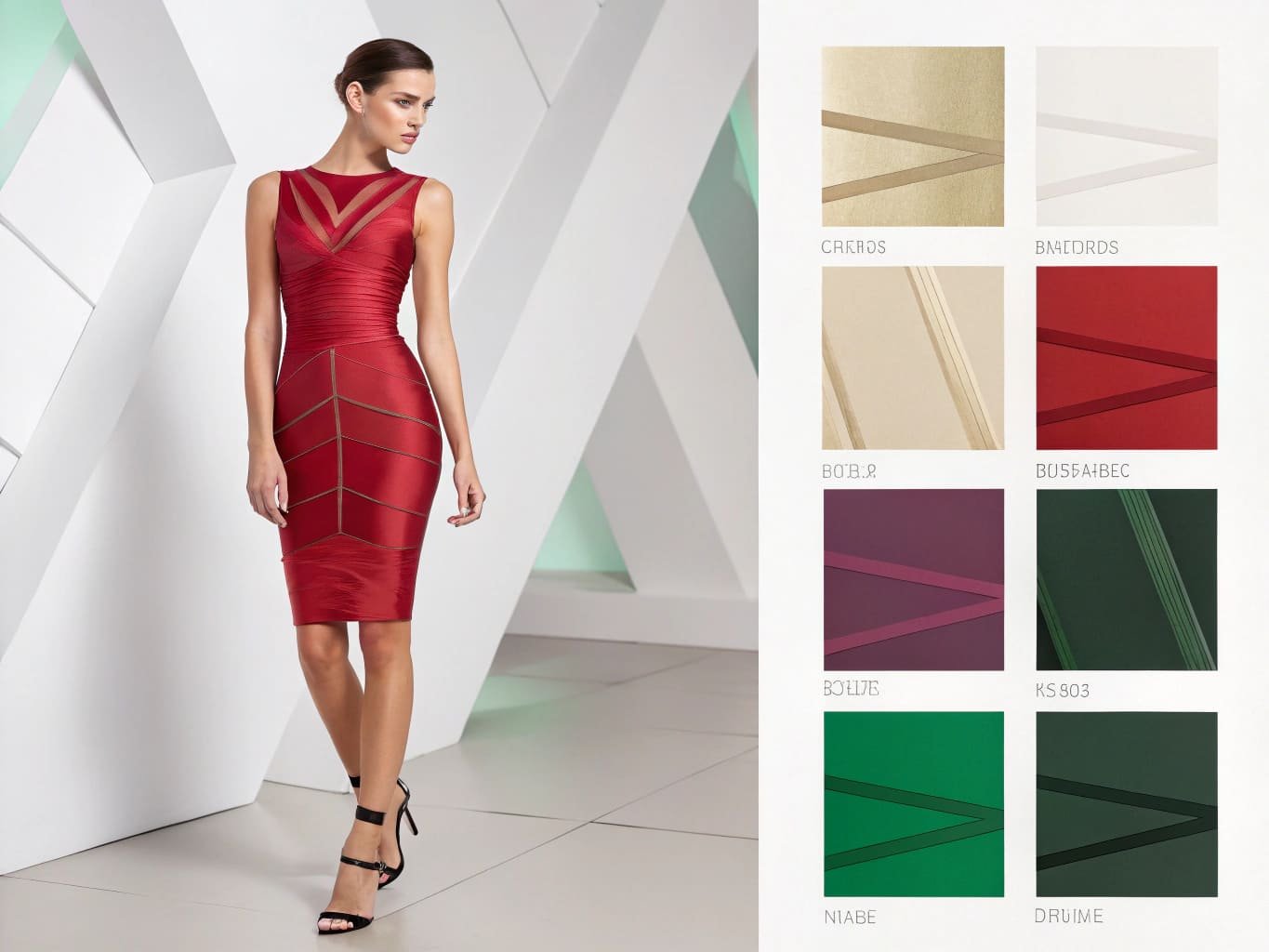 2025 Best-Selling Bandage Dress Colors