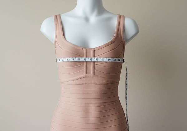Bandage Dresses Sample Design On a Computer