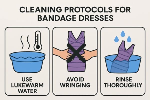 Cleaning Protocols for Bandage Dresses
