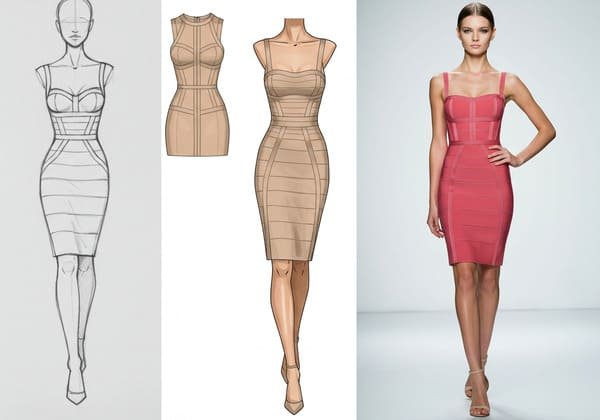 Bandage Dress Design 2025
