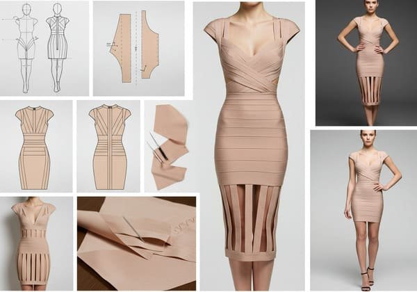 New bandage dress designs
