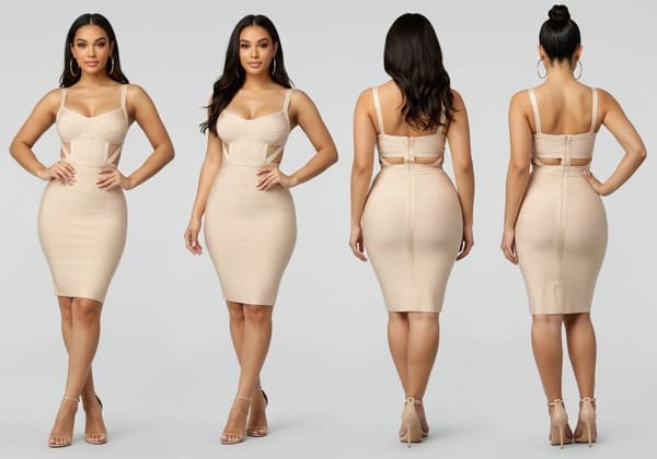 Size-Inclusive Bandage Dress Designs