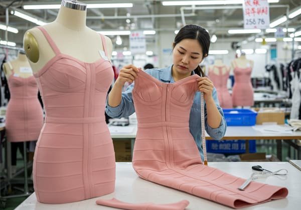 Bandage Dress Import QC Bandage Dress Quality Control in China