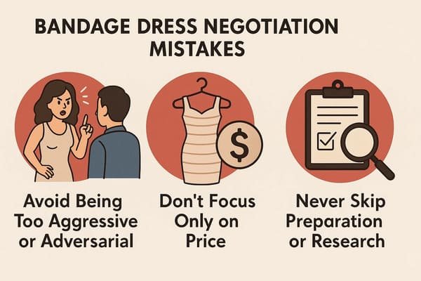 Bandage Dress Negotiation Mistakes