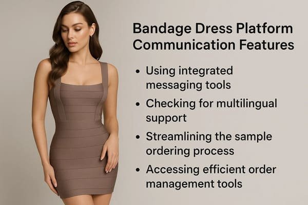 Bandage Dress Platform Communication Features Communication Tools for Bandage Dress Platforms