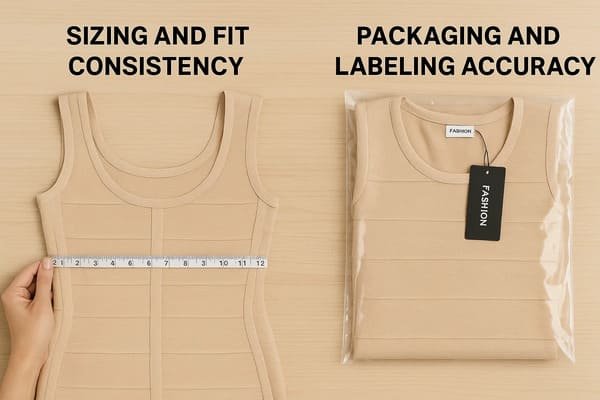 Bandage Dress Post-Production QC Bandage Dress Post-Production QC