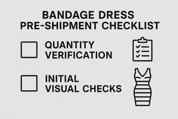 Bandage Dress Pre-Shipment Checklist Bandage Dress Pre-Shipment Checklist