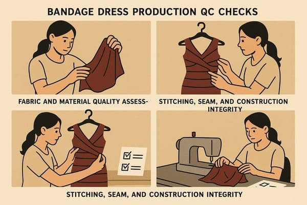 Bandage Dress Production QC Checks Bandage Dress Production QC Checks
