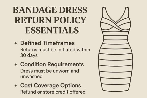 Bandage Dress Return Policy Essentials