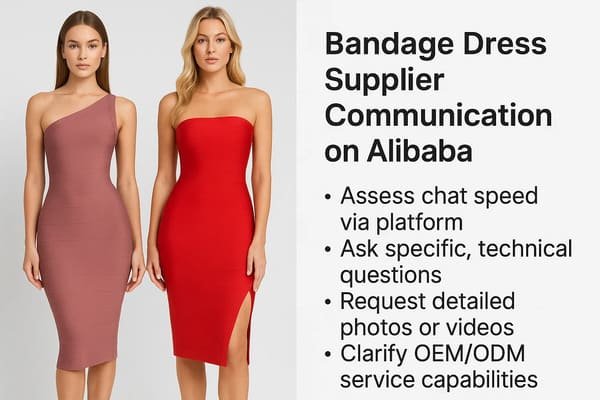 Testing Responsiveness with Bandage Dress Manufacturers on Alibaba