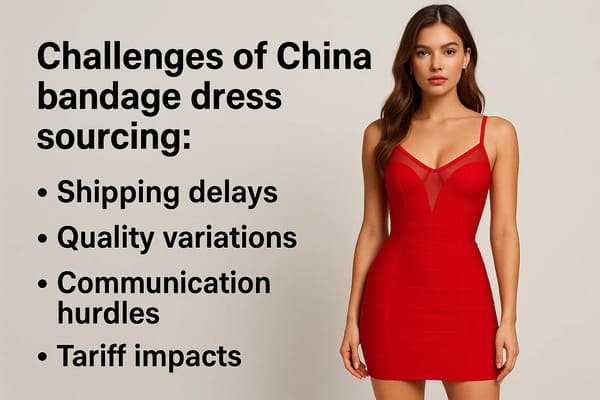 Challenges of bandage dress sourcing from China