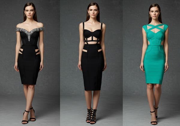innovative bandage dress design trends