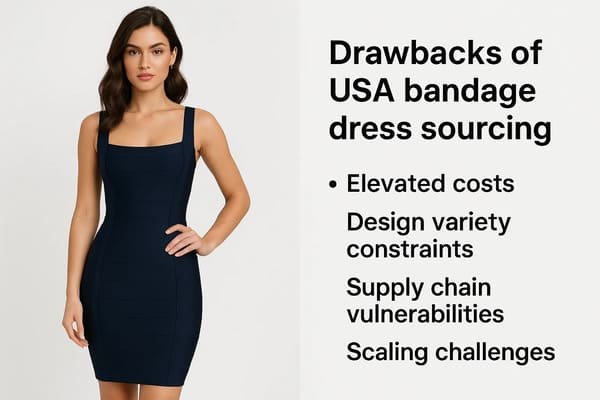 B2B bandage dress sourcing challenges in USA