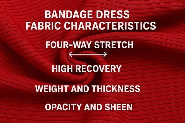 Key Bandage Dress Fabric Traits