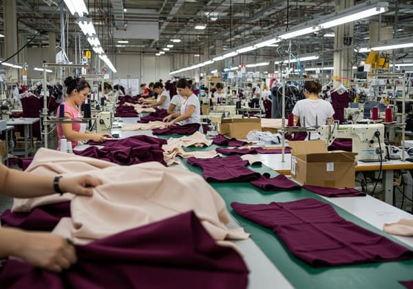 fast fashion production line for bandage clothes