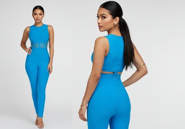 Flexible MOQs Bandage Jumpsuit Wholesale in China