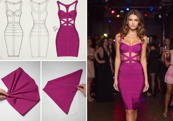 OEM and ODM bandage dress