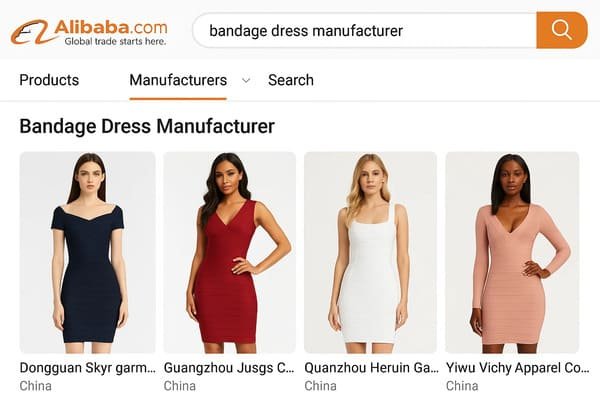 Bandage Dress Manufacturer on Alibaba