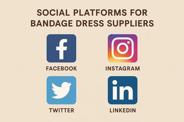 Social platforms for bandage dress wholesalers
