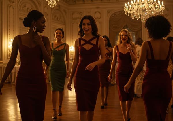 Event Styling with Sophisticated Bandage Dresses Event Styling with Sophisticated Bandage Dresses