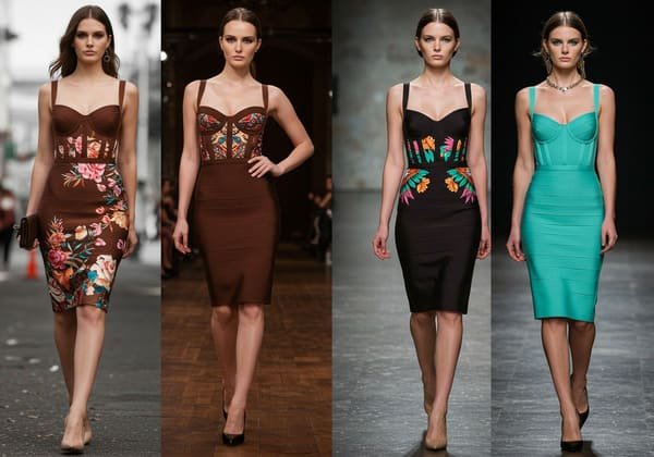 Elegant Bandage Dress Trends in South America