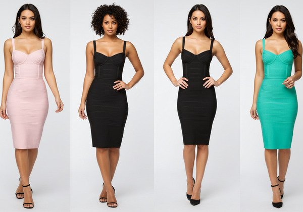 spring summer bandage dress wholesale trends
