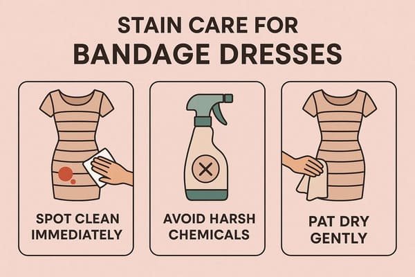 Bandage Dress Stain Removal