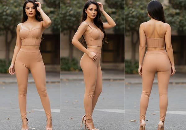 Stylish Bandage Pants Set in 2025