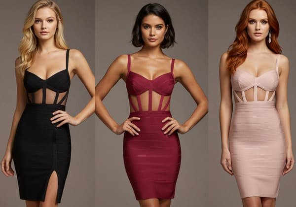 Stylish Short Bandage Dresses in 2025